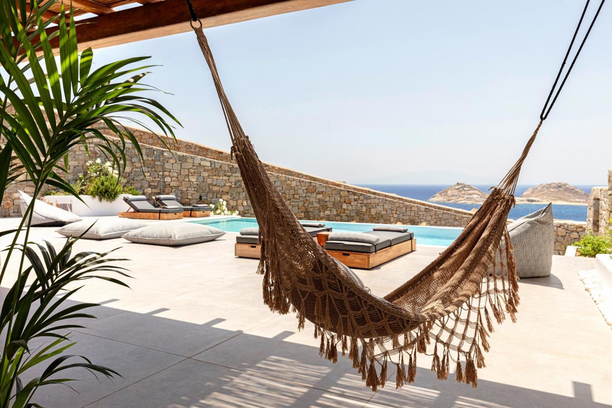 Villa Agapi, 2 Min Walk To The Beach & Heated Pool, By Red Windmill Villas Kalafatis Eksteriør bilde